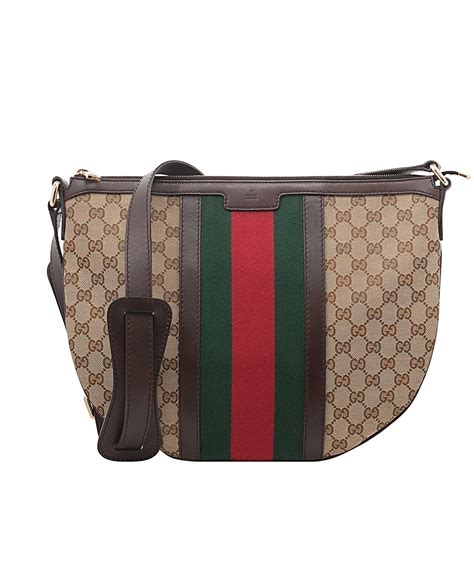 crossbody gucci canvas bag vintage|gucci crossbody strap shoulder bags.